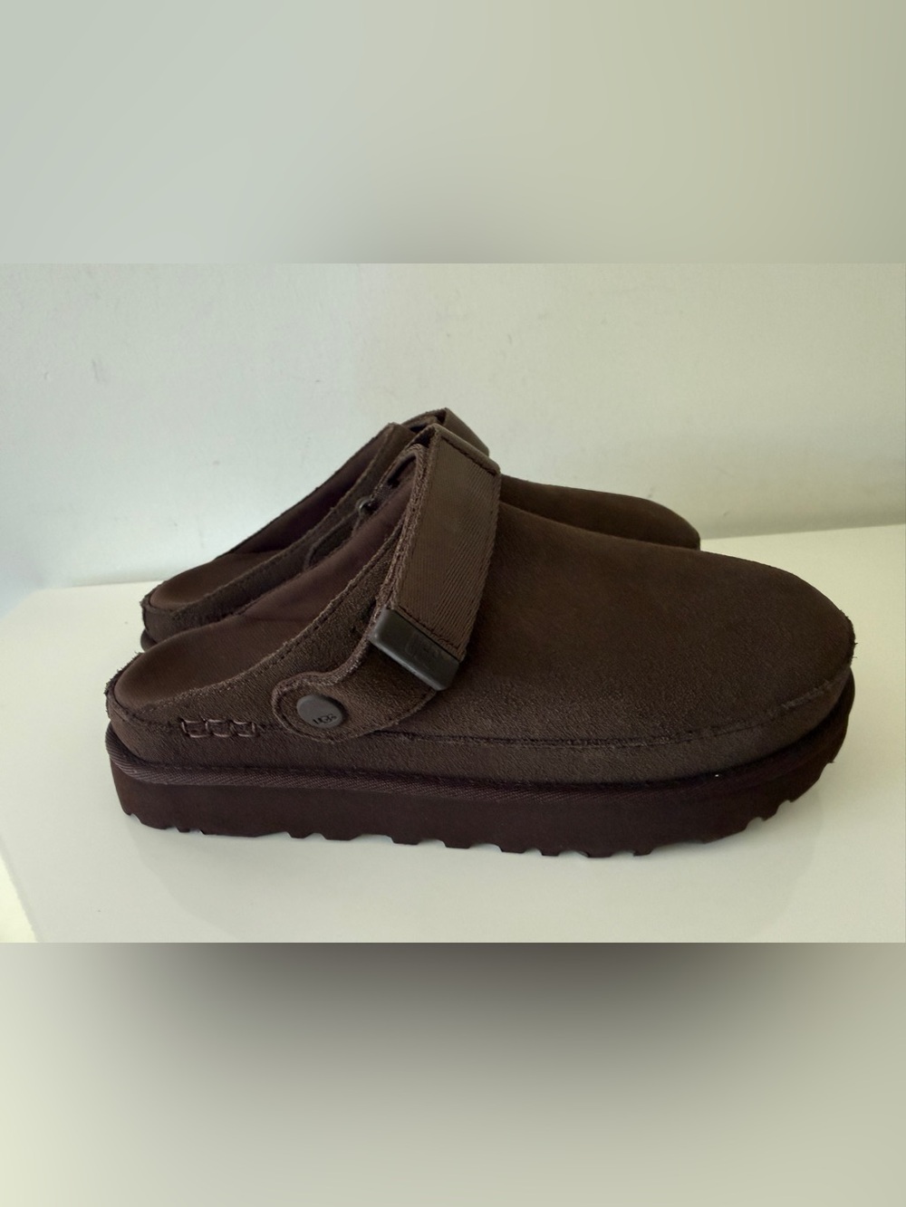 UGG Goldenstar Clog Women's  Size 9, Dark Brown